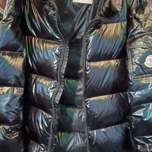 Moncler Iridescent Black Puffer Jacket